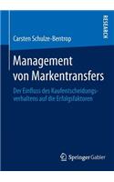 Management Von Markentransfers