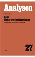 Neue Weltwirtschaftsordnung