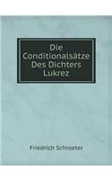 Die Conditionalsätze Des Dichters Lukrez
