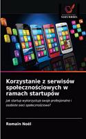 Korzystanie z serwisów spolecznościowych w ramach startupów