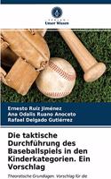 taktische Durchführung des Baseballspiels in den Kinderkategorien. Ein Vorschlag