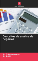Conceitos de análise de negócios