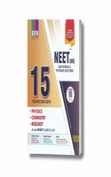 GRB 15 Years (2024 - 2010) NEET (UG) Chapterwise - Topicwise Previous Years Solved Papers || Physics, Chemistry & Biology || Including Re-NEET 2024 Question Paper With Solutions.