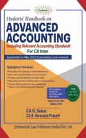 Students Handbook on Advanced Accounting Including Relevant Accounting Standards for CA Inter [Paperback] G. Sekar & B. Saravana Prasath