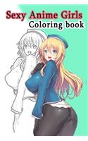 Sexy Anime Coloring Book