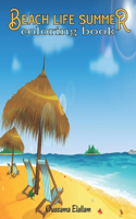 Beach Life Summer Coloring Book