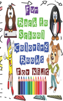 Fun Back to School Coloring Books For Kids