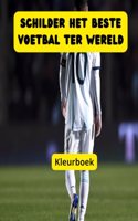 Schilder het beste voetbal ter wereld