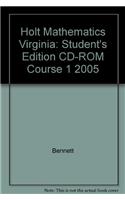 Holt Mathematics Virginia: Student's Edition CD-ROM Course 1 2005