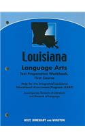 Elements of Literature: Language Arts Test Preparation Workbook First Course