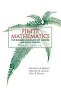 Finite Mathematics Busns Econ Life Sci& Soc