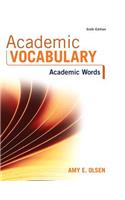 Academic Vocabulary: Academic Words Plus Mylab Reading -- Access Card Package
