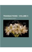 Transactions (Volume 5)