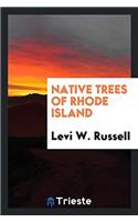 Native Trees of Rhode Island