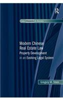 Modern Chinese Real Estate Law
