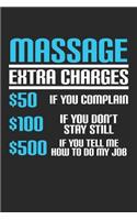 Massage Extra Charges