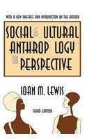Social and Cultural Anthropology in Perspective