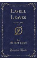 Lasell Leaves, Vol. 27: October, 1901 (Classic Reprint)(English)
