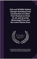 Fish and Wildlife Habitat Changes Resulting From Construction of a Nine-Foot Channel on Pools 24, 25, and 26 of the Mississippi River and the Lower Illinois River