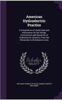 American Hydroelectric Practice: A Compilation of Useful Data and Information On the Design, Construction and Operation of Hydroelectric Systems, From the Penstocks to Distribution 