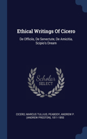 Ethical Writings Of Cicero