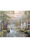 Thomas Kinkade Painter of Light with Scripture 2019 Deluxe Wall Calendar