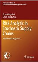 Risk Analysis in Stochastic Supply Chains