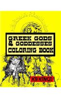 Greek Gods & Goddesses Coloring Book