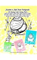 Seashells in Soft Pastel Backgrounds 20 Greeting Cards Coloring Book Super Easy Designs to Inspire Fresh, Spring, Renewal & Comfort: For Adults, Children, Retirees, Home, Office, Hospital, Retirement... (for fun & entertainment purposes only) by artist Grace Divine