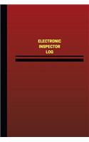 Electronic Inspector Log (Logbook, Journal - 124 pages, 6 x 9 inches)