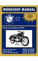 BMW Motorcycles Factory Workshop Manual R26 R27 (1956-1967)