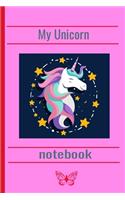 My Unicorn notebook