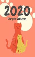 2020 Diary For Cat Lovers