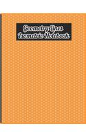 Mechanical Design Geometry Lines Isometric Grid Graph Paper Notebook Journal