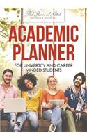 Academic Planner for University and Career Minded Students