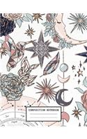 Composition Notebook: Back to School Flower Notebooks for Students