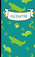 My Journal: Aquatic life-Kids cute journal.Size 6" x 9" .120 Lined Pages