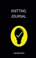 knitting journal checked ideas