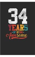 34 Years Of Being Awesome