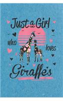 Just a girl who loves giraffes
