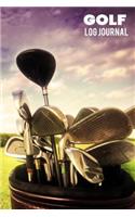 Golf Log Journal: 120 Blank Lined Pages with Inspirational Golfing Quotes. Great Gift Idea for Golfers!