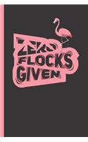 Zero Flocks Given