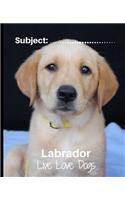 Labrador - Live Love Dogs!