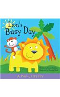 Lion's Busy Day