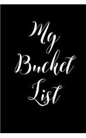 My Bucket List