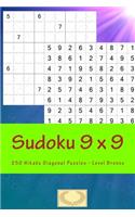 Sudoku 9 X 9 - 250 Hikaku Diagonal Puzzles - Level Bronze