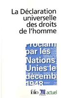 La Declaration Universelle DES Droits De L'Homme