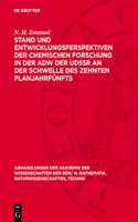 Stand Und Entwicklungsperspektiven Der Chemischen Forschung in Der Adw Der Udssr an Der Schwelle Des Zehnten Planjahrfünfts