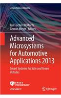 Advanced Microsystems for Automotive Applications 2013