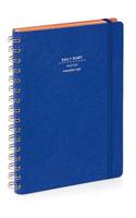 Nava 2016 Diary Daily Medium Blue Den Im